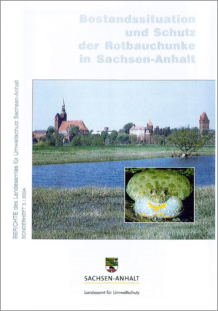 Titel - Bestandssituation und Schutz der Rotbauchunke in Sachsen-​Anhalt