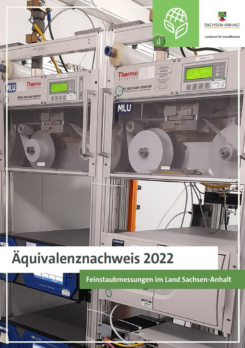 Deckblatt Bericht Äquivalenzbericht 2022