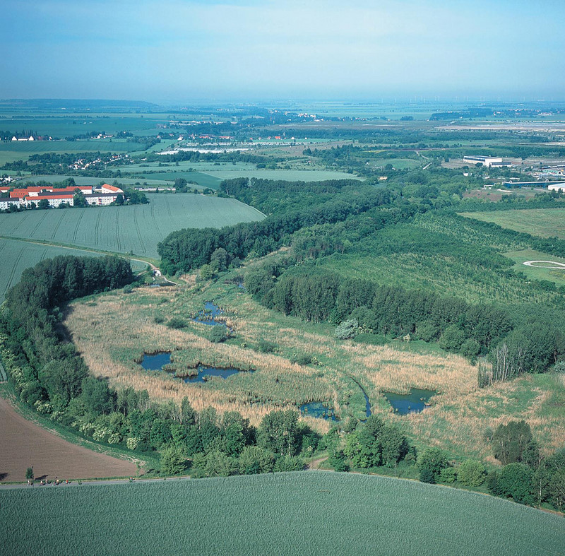 Blick von Osten nach Knapendorf (Juni 2002)
