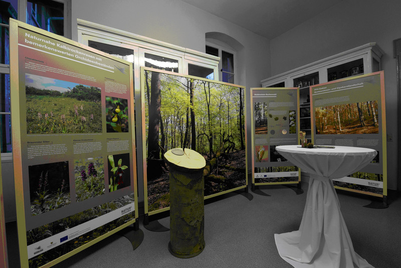 Ausstellungseröffnung am 07.12.2012 in der Martin-Luther-Universität Halle-Wittenberg in Halle (Saale)
