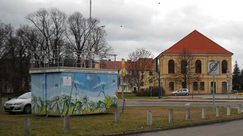 LÜSA-Messstation in Bernburg (alt)