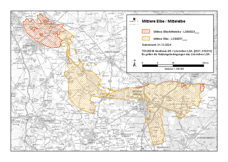 Karte zu den LSG 23 und 51